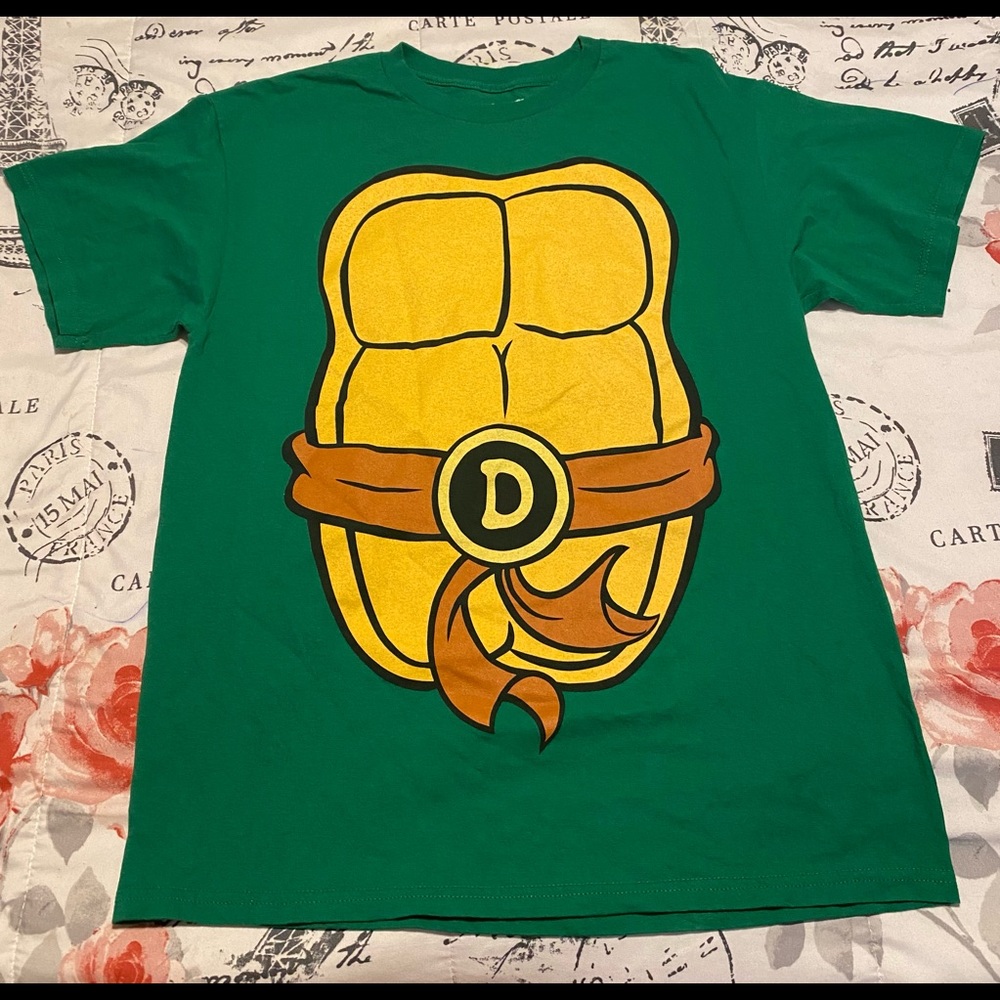 Teenage Mutant Ninja Turtle Donatello Double Sided Shirt Sz Large Unisex Pacsun